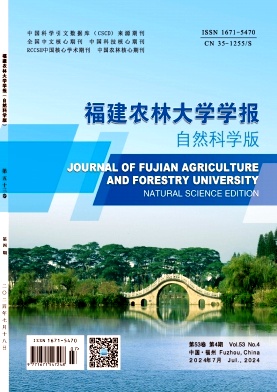 福建农林大学学报(自然科学版)封面